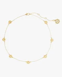 Kate Spade Heritage Bloom Station Halskette Clear