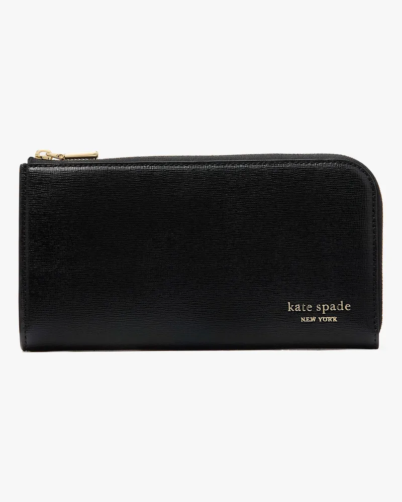 Kate Spade Devin Portemonnaie Im Querformat Mit Rundumreißverschluss Black
