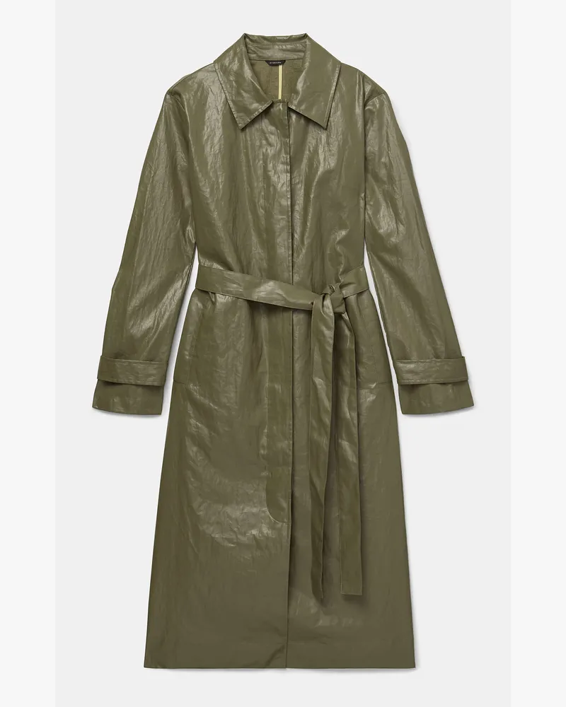 Kate Spade Kate Spade Trenchcoat Mit Gürtel für Frauen in Griechisches Oliv, Größe Tech Twill Griechisches