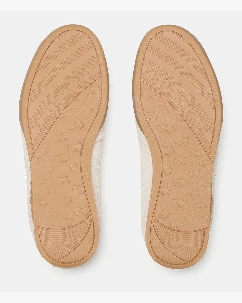 Kate Spade Kate Spade Ks Drift Sneaker für Frauen in Creme/Schwarz, Größe Leder Creme