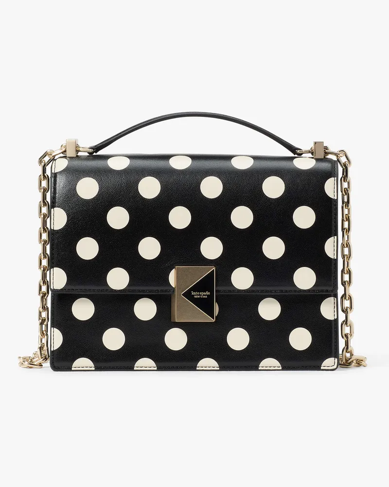 Kate Spade Deco Schultertasche Mit Kette Black