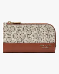 Kate Spade Klapp-Portemonnaie mit Pikblumenmuster, schmal, klein Southwest