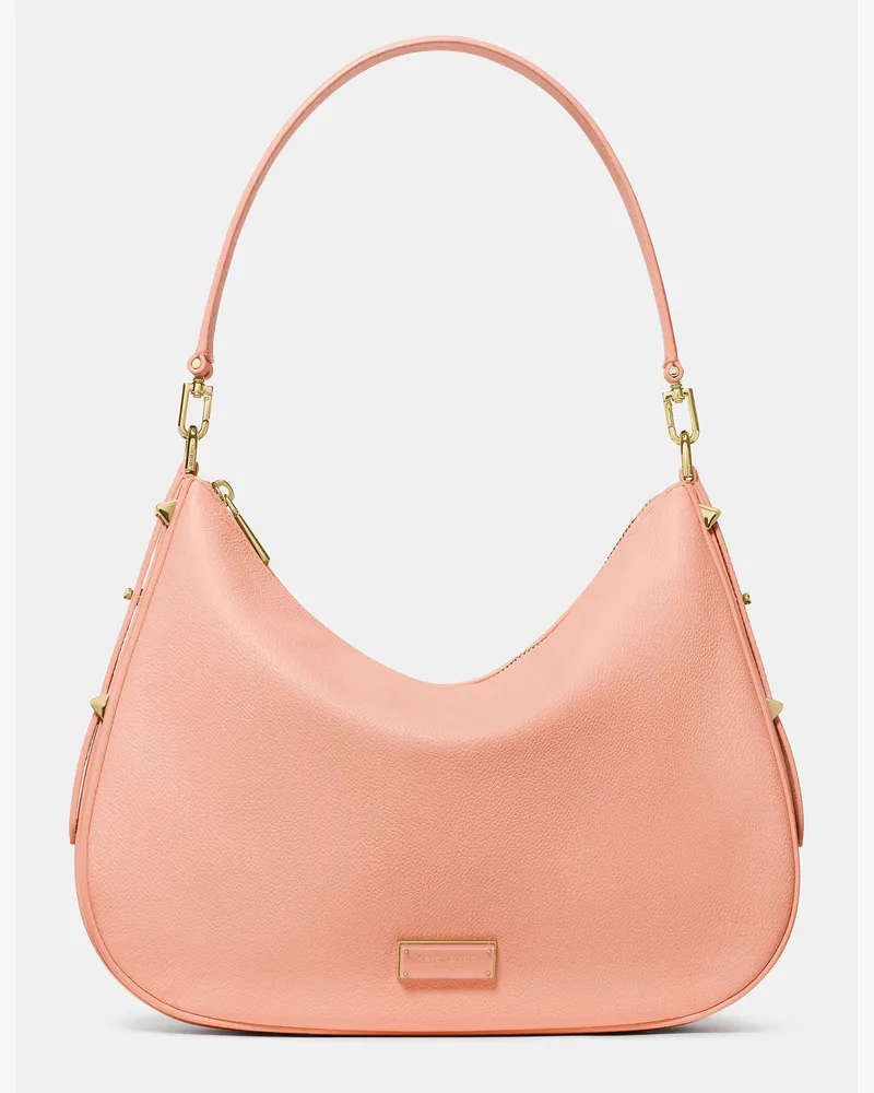 Kate Spade Kate Spade Liv Large Shoulder Bag für Frauen in Aprikosencreme | Leder Aprikosencreme