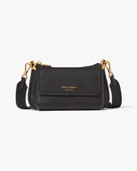 Kate Spade Double Up Umhängetasche Black