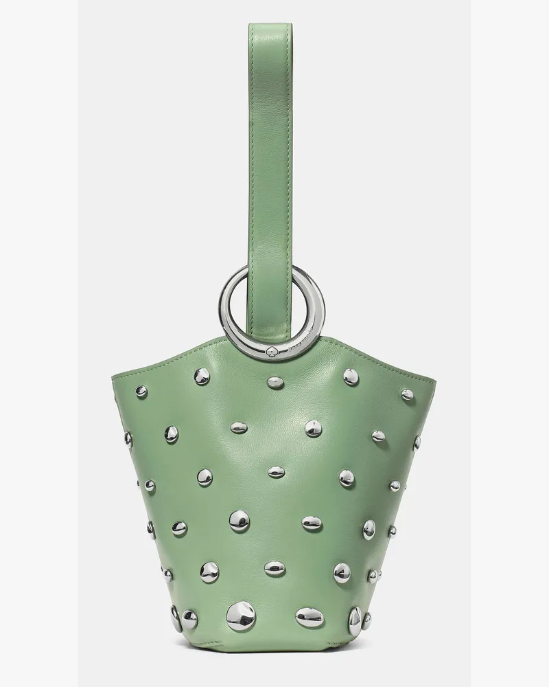 Kate Spade Kate Spade Halo Mini-Beuteltasche Mit Nieten für Frauen in Salbeigrün | LEDER Salbeigrün