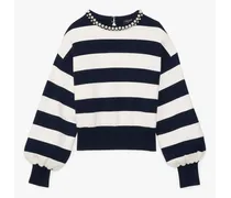 Awning Stripe Pearl Pullover