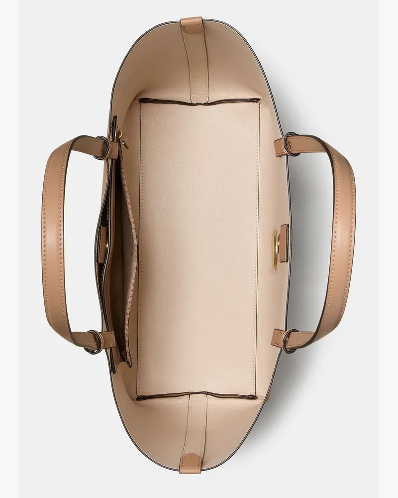 Kate Spade Kate Spade Tessa Tote Mit Charm für Frauen in Helles Rehbraun | Leder Helles