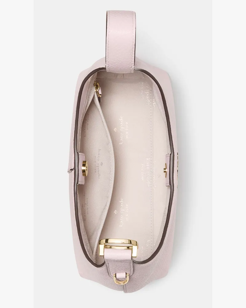 Kate Spade Kate Spade 454 Umhängetasche, Extraklein für Frauen in Schimmerndes Rosa | Leder Schimmerndes