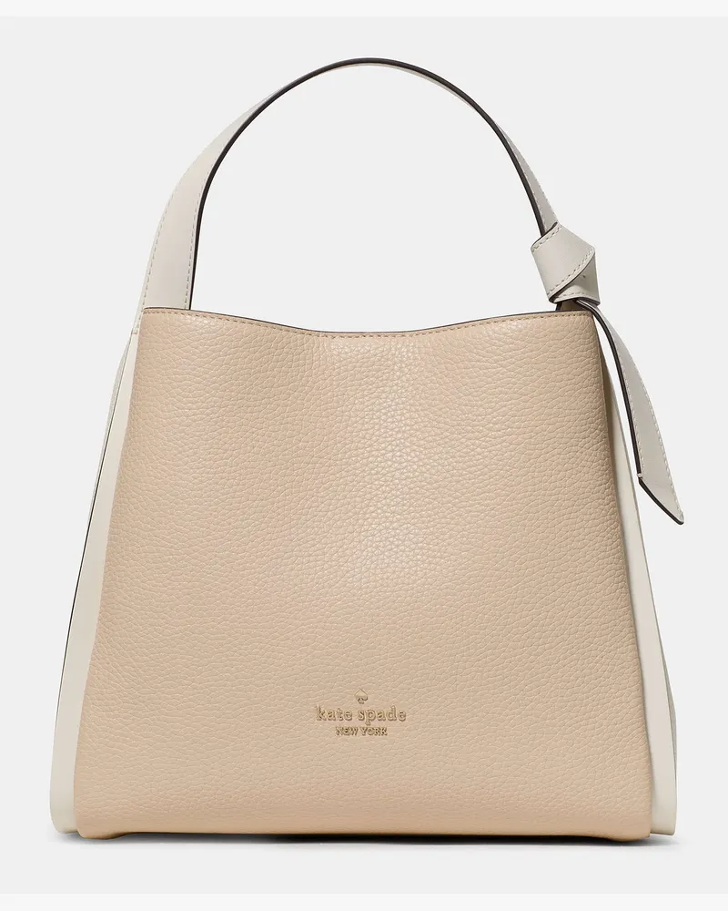 Kate Spade Kate Spade Knott Colorblock Carryall, Wandelbar für Frauen in Helles Creme Mehrfarbig | Leder Helles