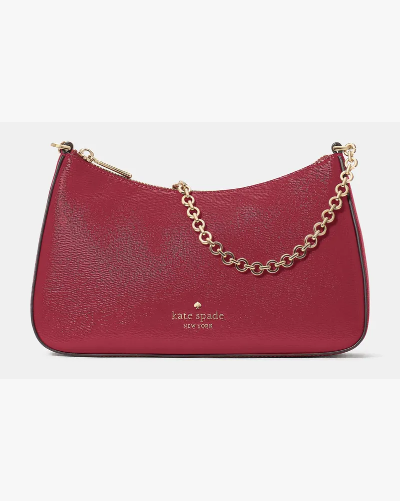 Kate Spade Margot Umhängetasche Aus Strukturiertem Lackleder, Wandelbar Red