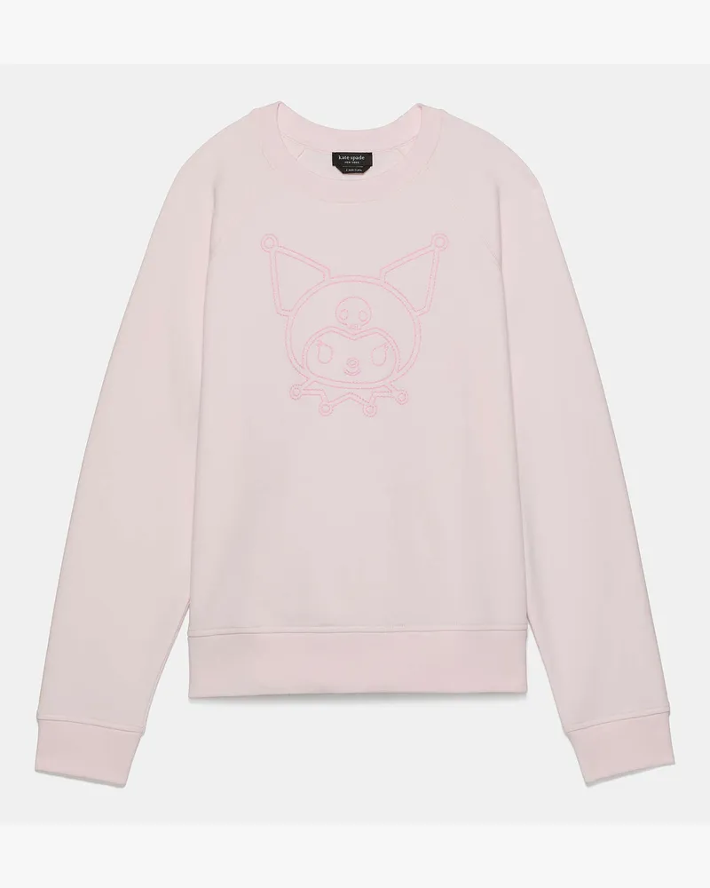 Kate Spade Kate Spade Hello Kitty And Friends X Kate Spade Kuromi Sweatshirt für Frauen in Pudriger Zucker, Größe Baumwolle Pudriger