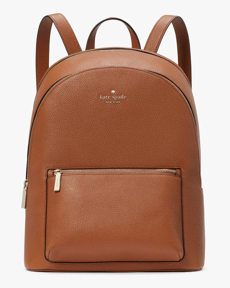 Kate Spade Lena Gewölbter Rucksack Mit Doppeltem Reißverschluss Warm