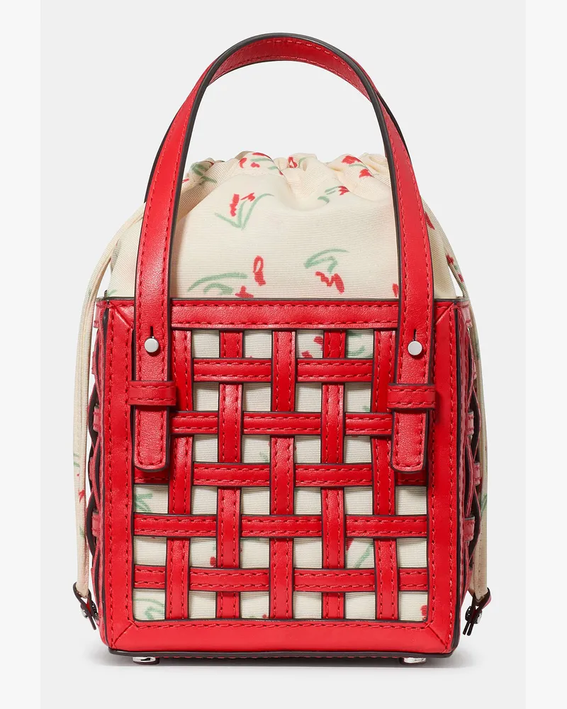 Kate Spade Kate Spade The Basket Geflochtene Tasche für Frauen in Erbstück Tomate Erbstück