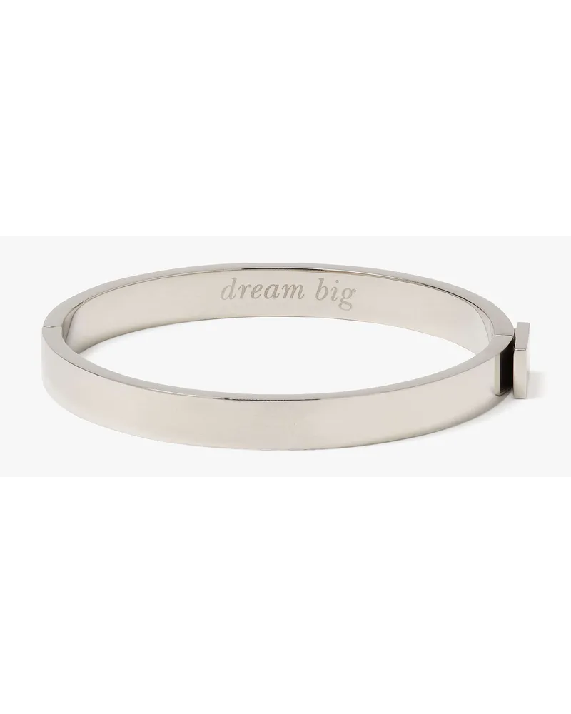 Kate Spade Dream Big Idiom Armreif Silver