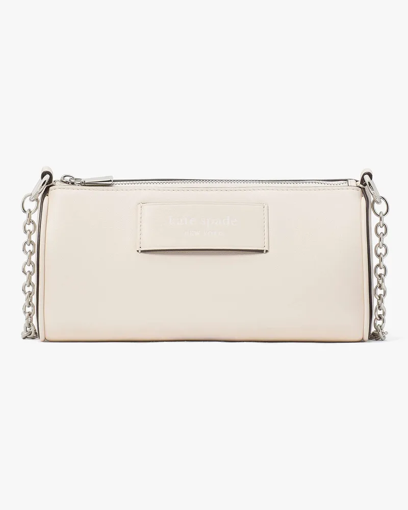 Kate Spade Label Pochette Parchment