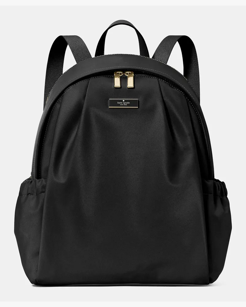 Kate Spade Kate Spade Carter Rucksack Aus Nylon, Groß für Frauen in Schwarz | Nylon Schwarz
