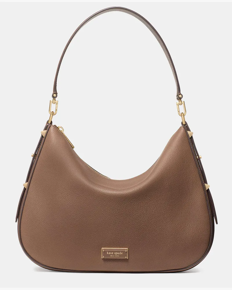 Kate Spade Kate Spade Liv Large Shoulder Bag für Frauen in Warme Eichelbraun | Strukturiertes Leder Warme