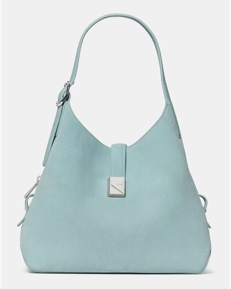 Kate Spade Kate Spade Deco Umhängetasche Aus Wildleder für Frauen in Meerblau | Leder Meerblau