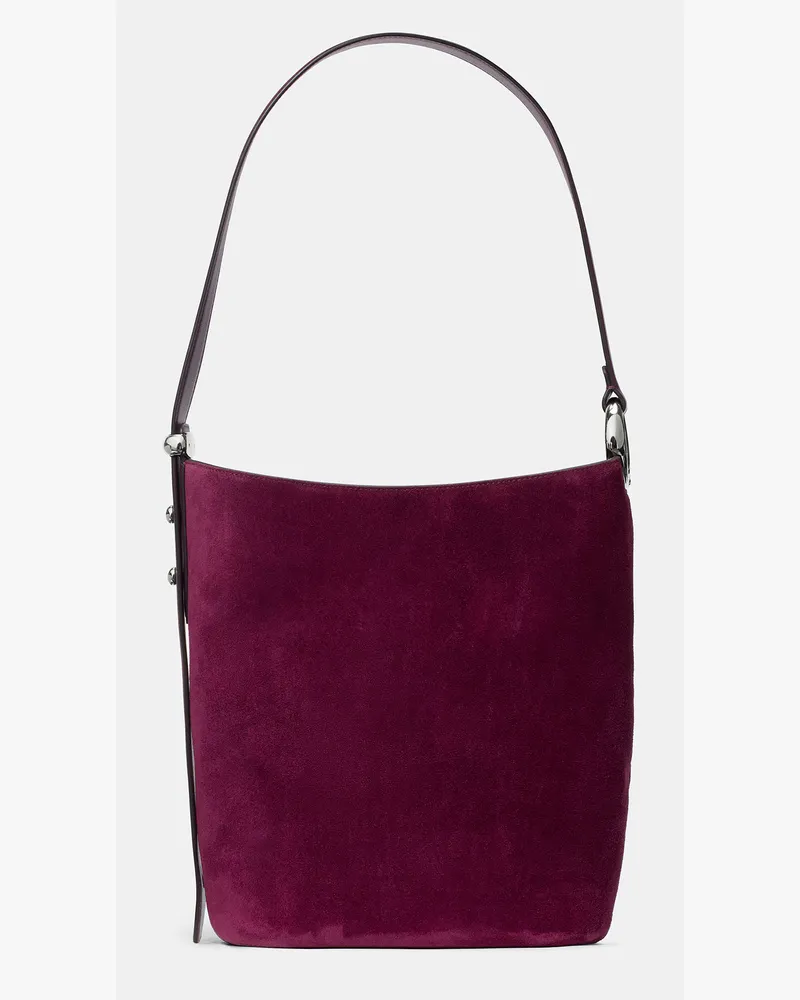 Kate Spade Kate Spade Halo Wildleder Bucket Bag für Frauen in Violette Achat Violette