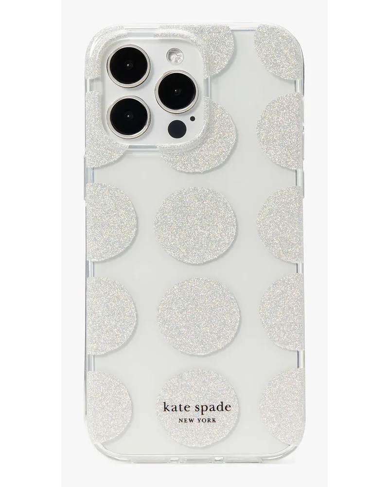 Kate Spade Glitter Art Dots Hülle für iPhone 14 Pro Max Multicolor
