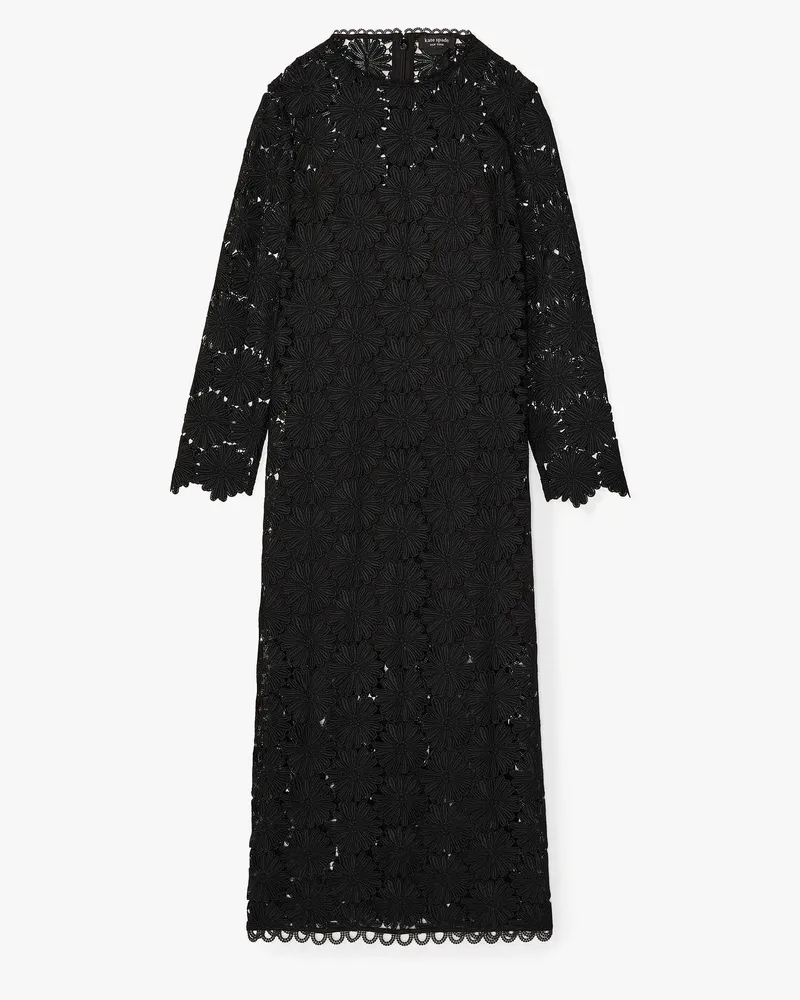 Kate Spade Daisy Maxikleid Aus Spitze Black