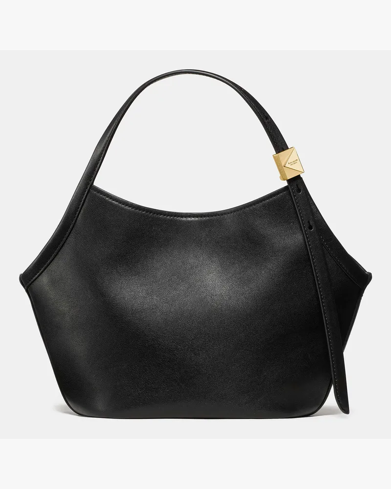 Kate Spade Kate Spade Deco Kleine Tulpen-Tote für Frauen in Schwarz | Leder Schwarz