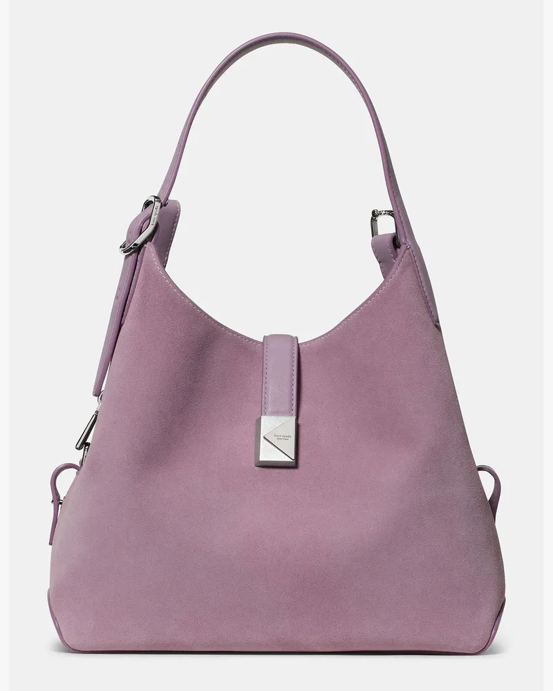 Kate Spade Kate Spade Deco Suede Crossbody-Tote für Frauen in Marktviolett Mehrfarbig Marktviolett
