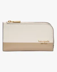 Kate Spade Devin Klapp-Portemonnaie in Blockfarben, schmal, klein Timeless