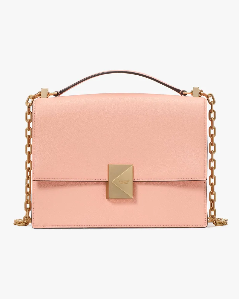 Kate Spade Deco Schultertasche Mit Kette Apricot