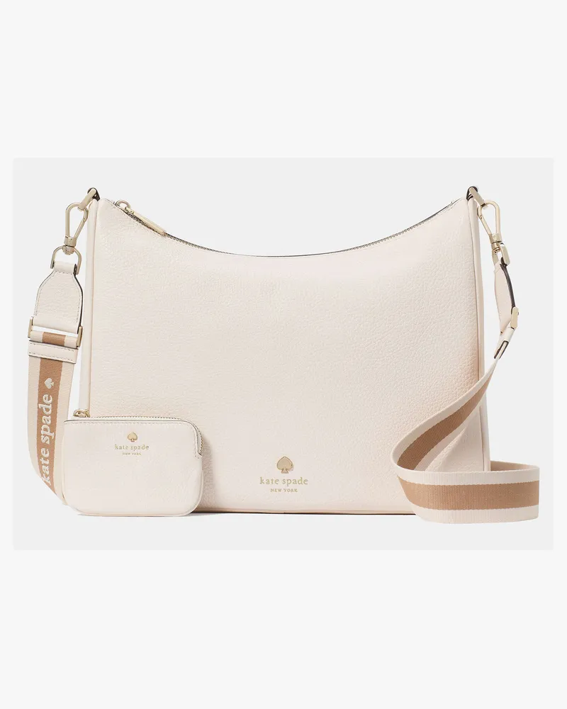 Kate Spade Kate Spade Emma Große Umhängetasche für Frauen in Pergament | Leder Pergament