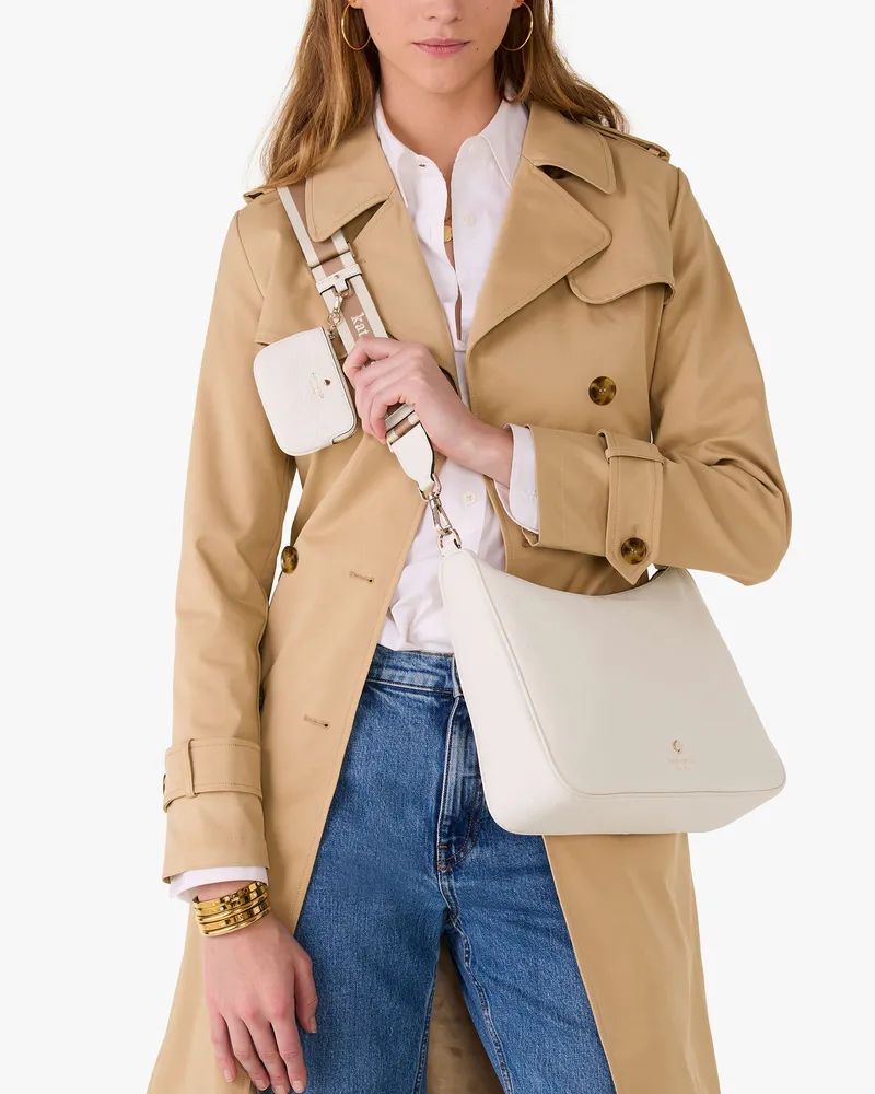 Kate Spade Kate Spade Emma Umhängetasche, Groß für Frauen in Pergament | Leder Pergament