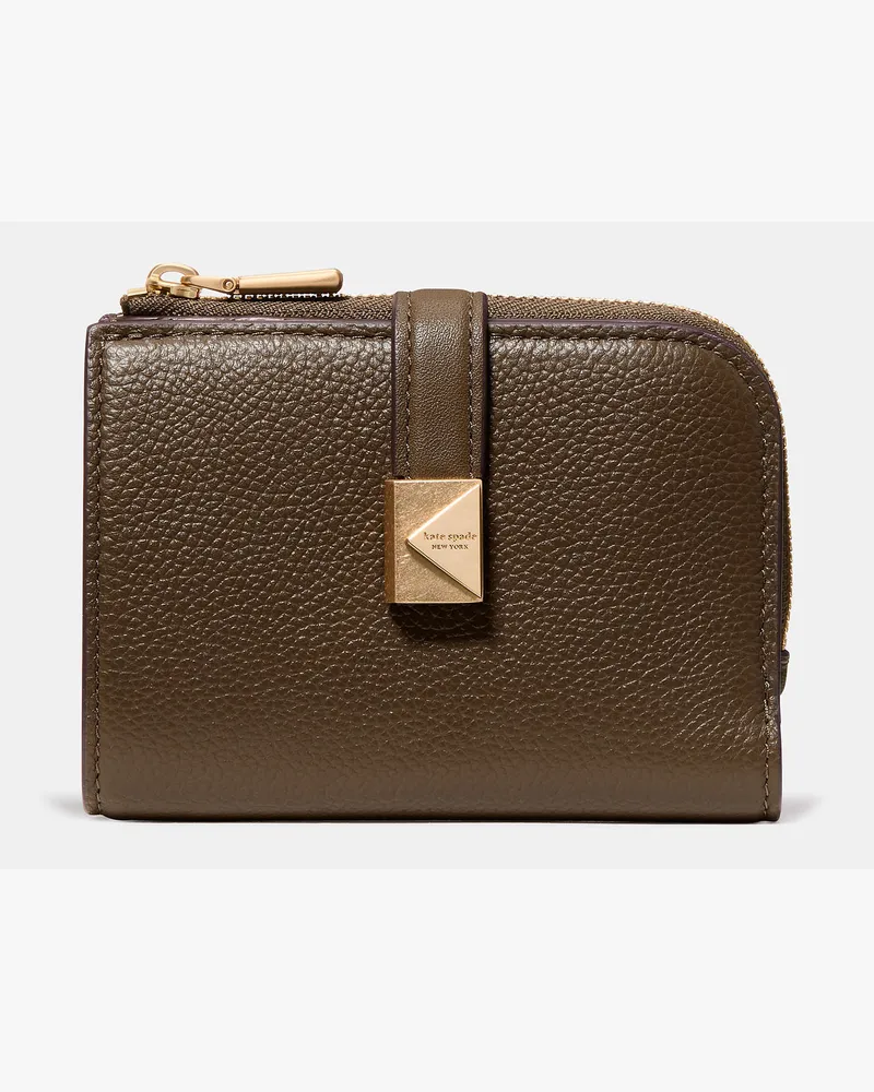 Kate Spade Deco Portemonnaie, Kompakt, Klein Burnt