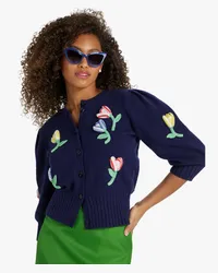 Kate Spade Crochet Flower Cardigan Blazer