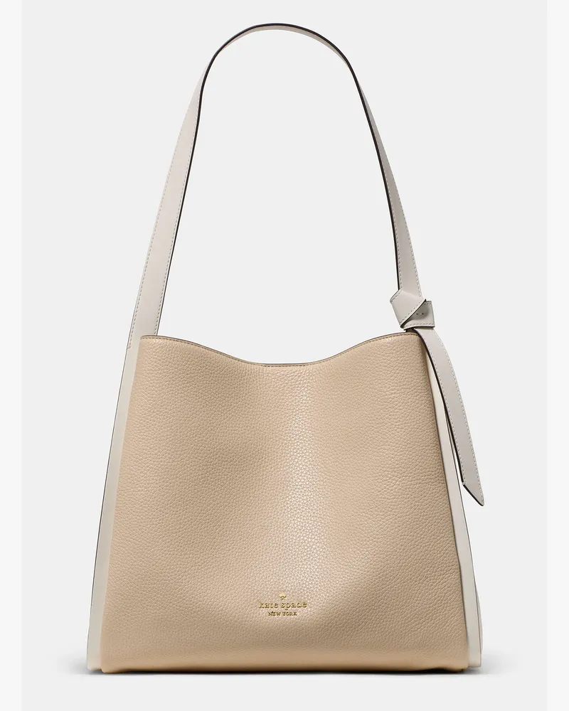 Kate Spade Kate Spade Knott Colorblock Carryall, Groß für Frauen in Helles Creme Mehrfarbig | Leder Helles