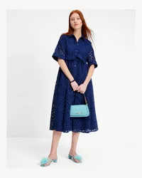 Kate Spade Montauk Kleid mit Durchbrucharbeit, bestickt French