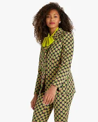 Kate Spade Patio Tile Blazer aus Twill Lime