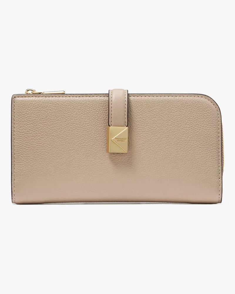 Kate Spade Deco Portemonnaie Mit Reißverschluss, Schmal Timeless