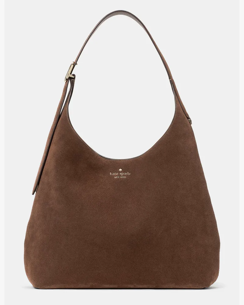 Kate Spade 454 Schultertasche Aus Wildleder, Groß Hot
