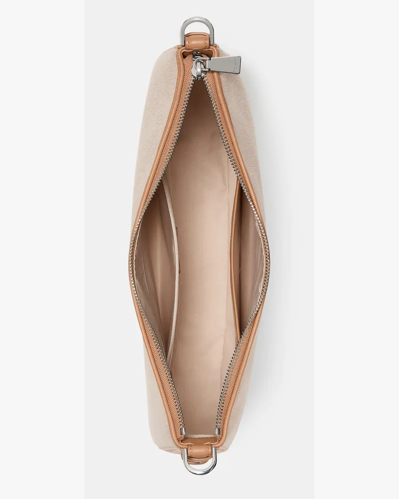 Kate Spade Kate Spade Liv Canvas Große Hobo-Tasche für Frauen in Naturfarben Mehrfarbig | Leinwand Naturfarben