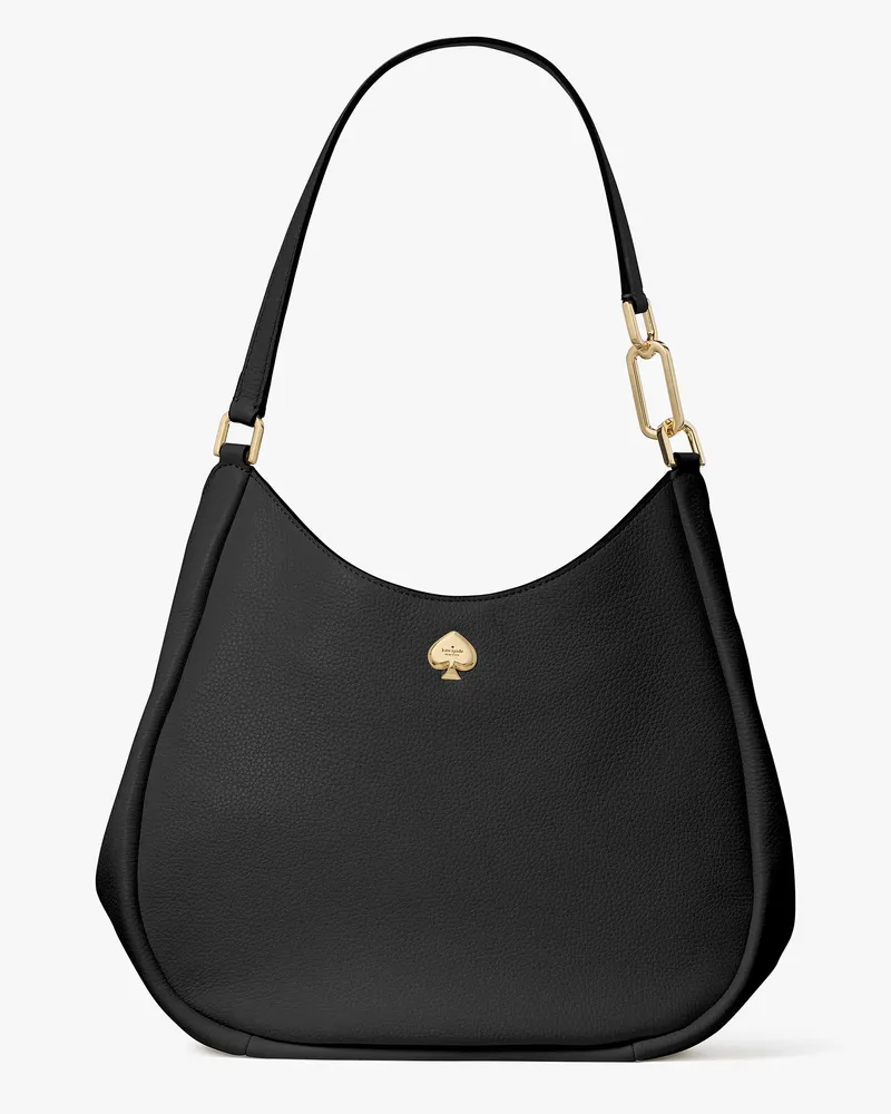 Kate Spade Kayla Große Schultertasche Mit Dreiteiligem Fach Black