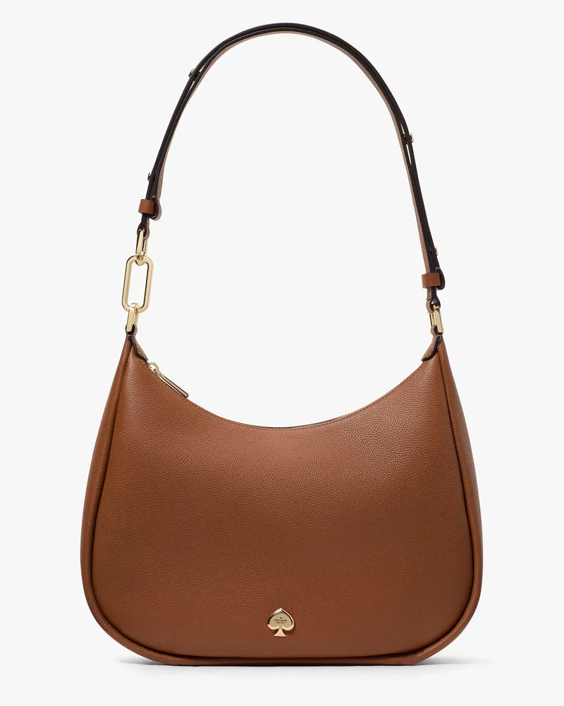 Kate Spade Kate Spade Kayla Schultertasche, Groß für Frauen in Warmes Lebkuchenbraun | Leder Warmes