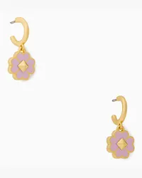 Kate Spade Creolen aus Emaille Berry