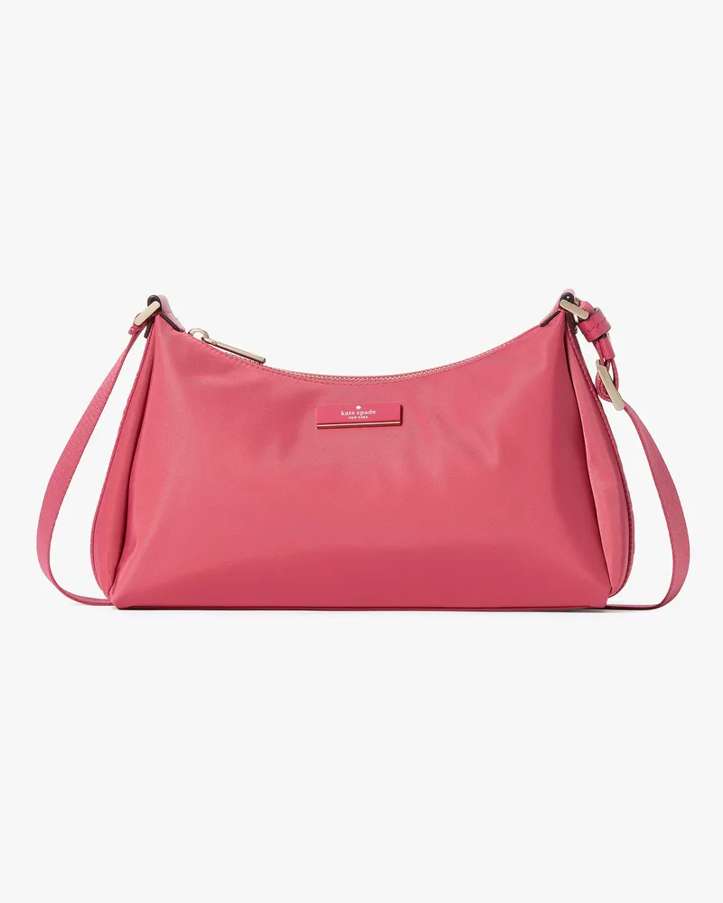 Kate Spade Carter Schultertasche Aus Nylon, Klein Rose