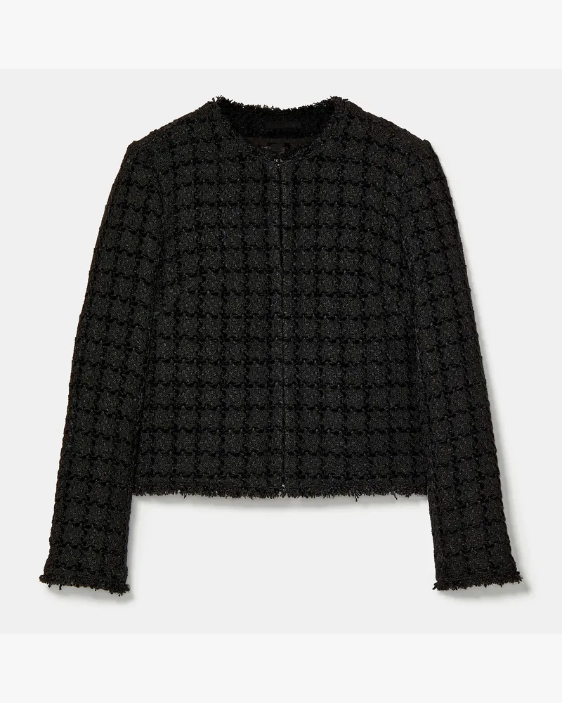 Kate Spade Kate Spade Plaza Jacke Aus Tweed für Frauen in Schwarz, Größe Tweed Schwarz