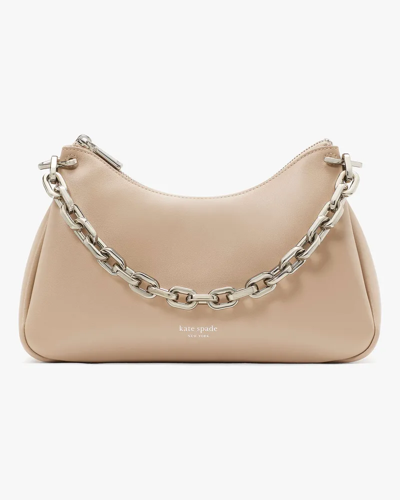 Kate Spade Kate Spade Grace Schultertasche Mit Kette für Frauen in Zeitloses Taupe | LEDER Zeitloses