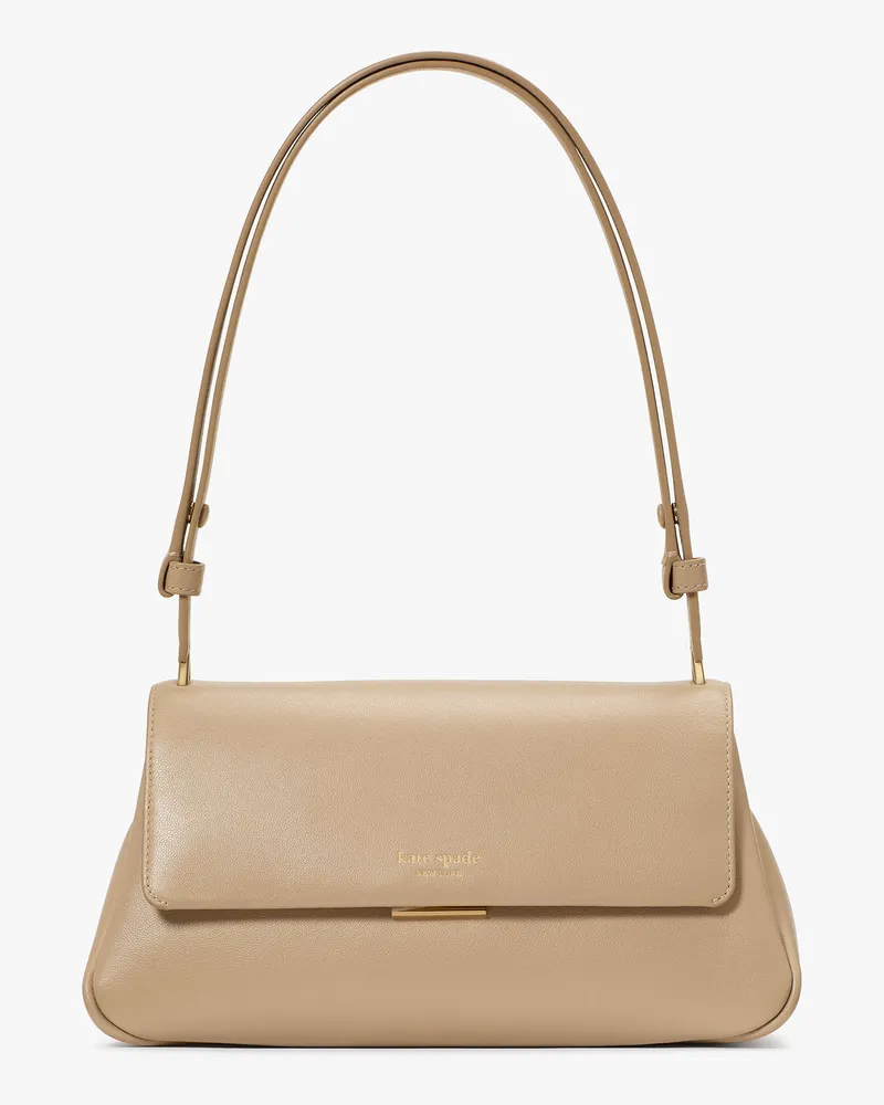 Kate Spade Kate Spade Grace Schultertasche, Wandelbar für Frauen in Zeitloses Taupe | Glattes Leder Zeitloses