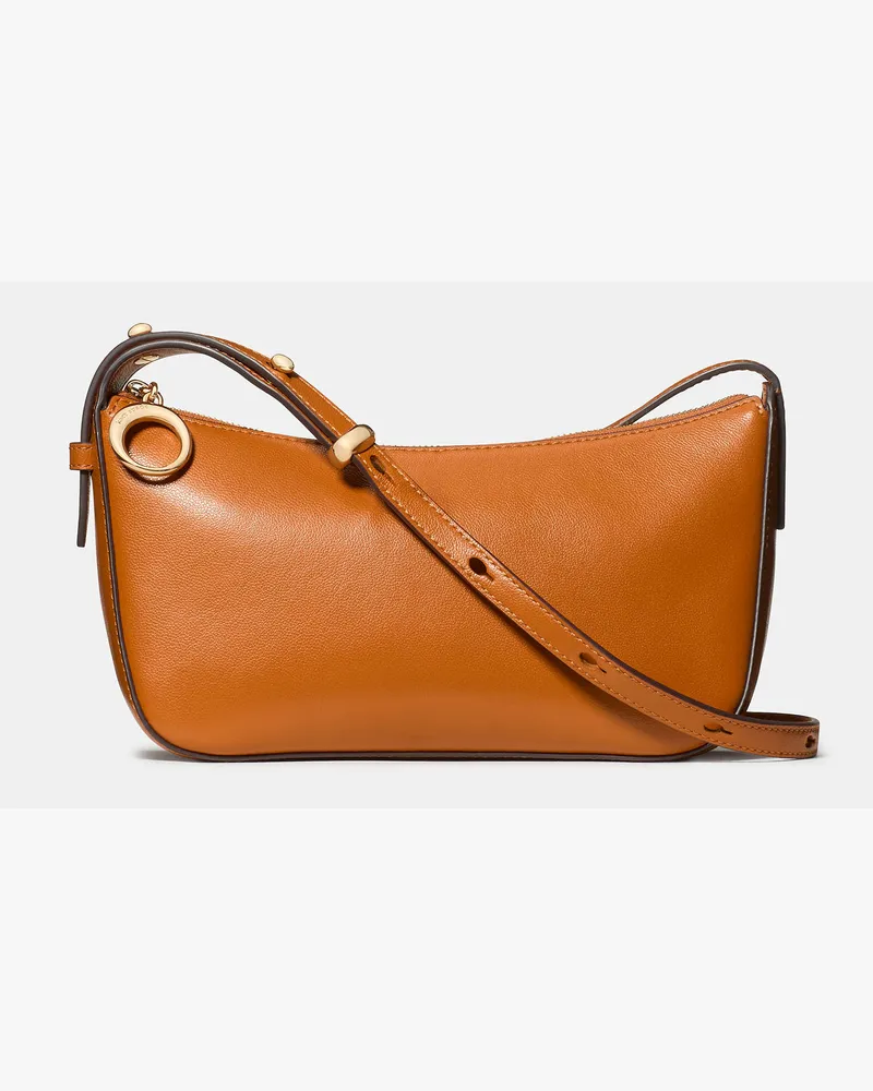 Kate Spade Halo Umhängetasche Aus Fein Genarbtem Leder Baked