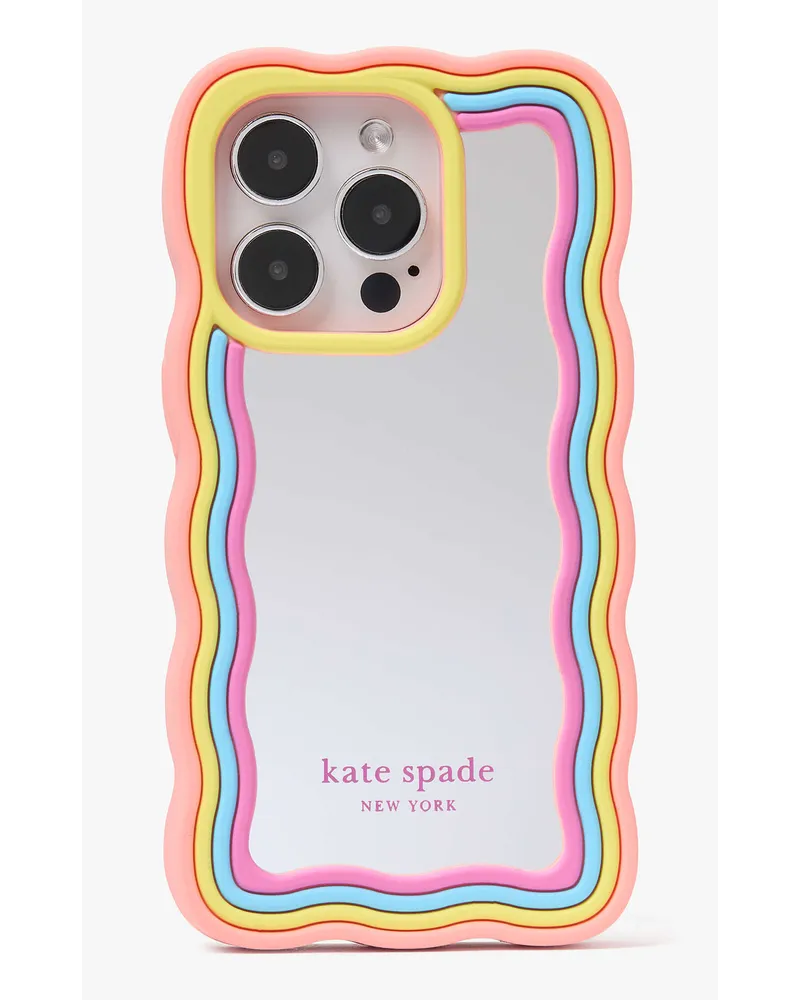 Kate Spade Rainbow Mirrored Hülle für iPhone 15 Pro Multicolor