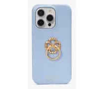 Morgan Spade Hülle für iPhone 15 Pro mit Ringhalterung