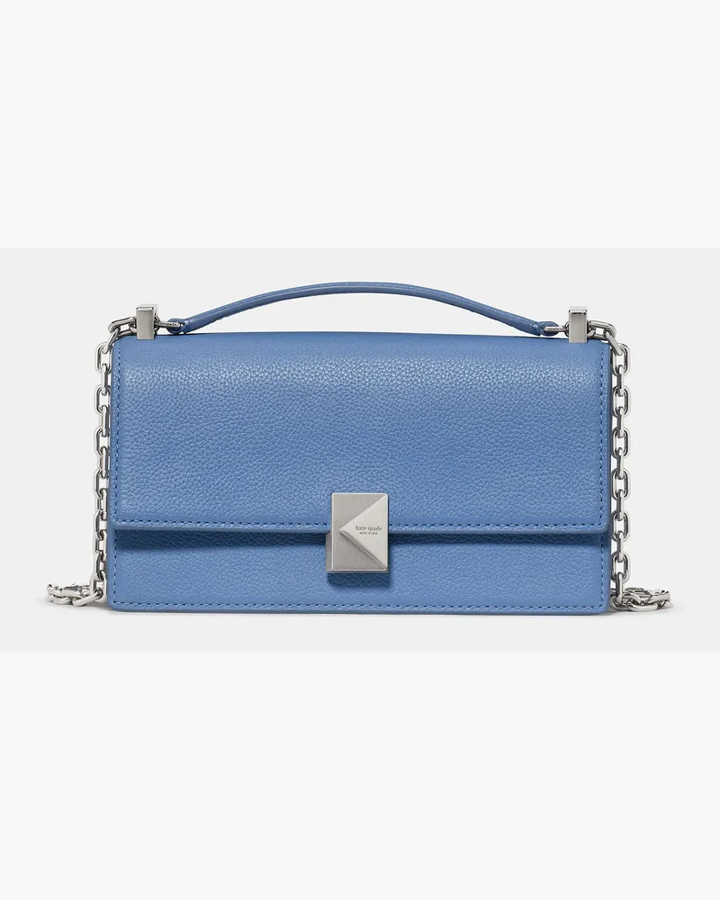 Kate Spade Deco Umhängetasche Umschlag Und Kette, Extraklein Blue